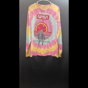 Hyper Space Tie-Dye Long Sleeve Shirt